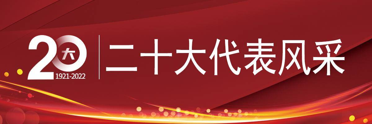 二十大代表風采